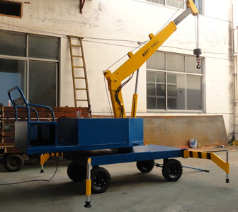 电动旋转液压吊车